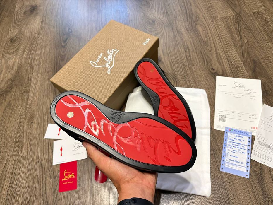 Кросівки Christian Louboutin Louis Junior Black | Оригінал | Нові | EU