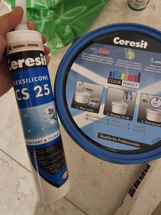 Fuga i silikon Bahama Ceresit