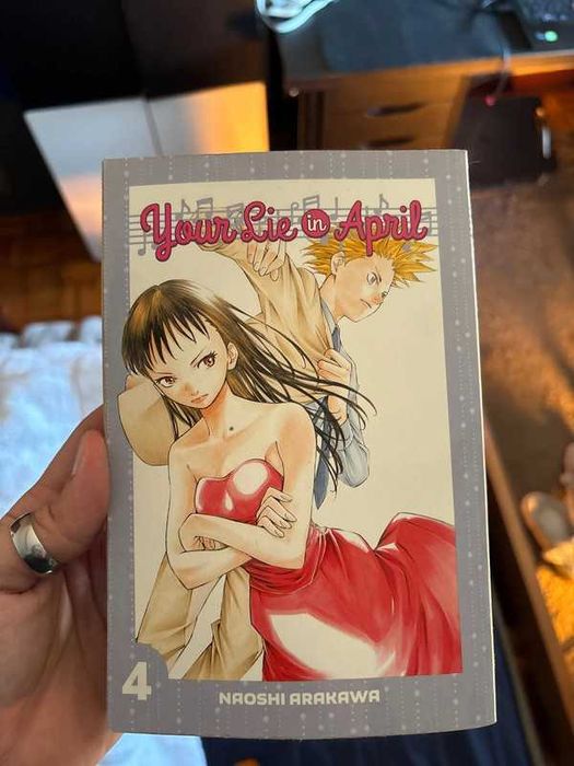 Your Lie In April - Volume 4 - Livro como novo