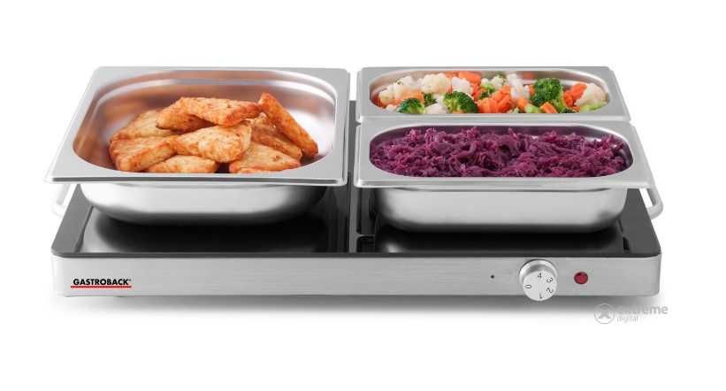 Gastroback warming tray 42490 Электро подогрев лотка, посуды, еды