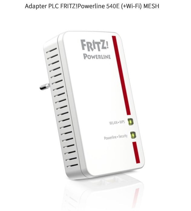 Fritz!Powerline 540E WLAN - Adapter - WiFi