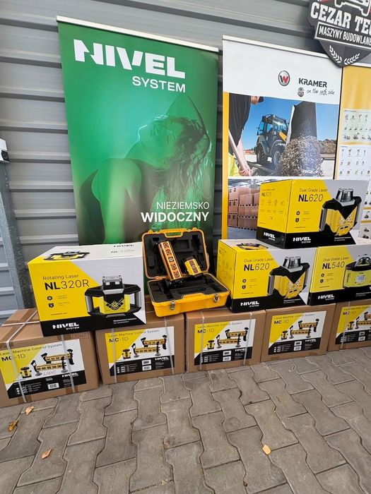 Nivel System MC-1D laserowy system kontroli pracy Nowy Fv