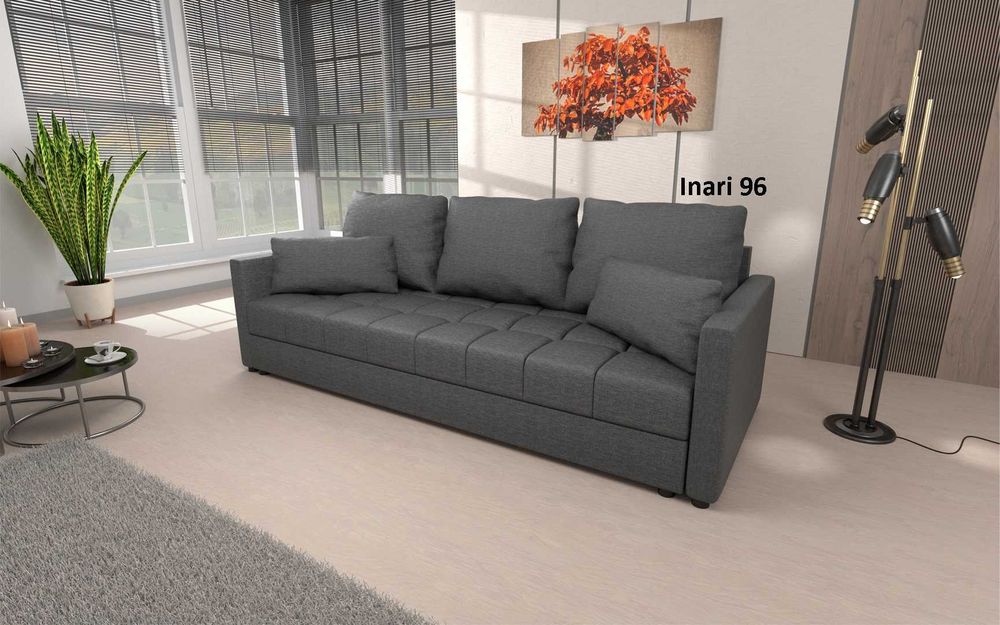 Sofa, Kanapa do salonu DOMINO z funkcją spania KUPUJESZ U PRODUCENTA