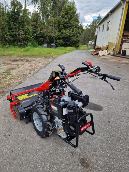 Motocultivador 10cv com Triturador Martelos 70 cm