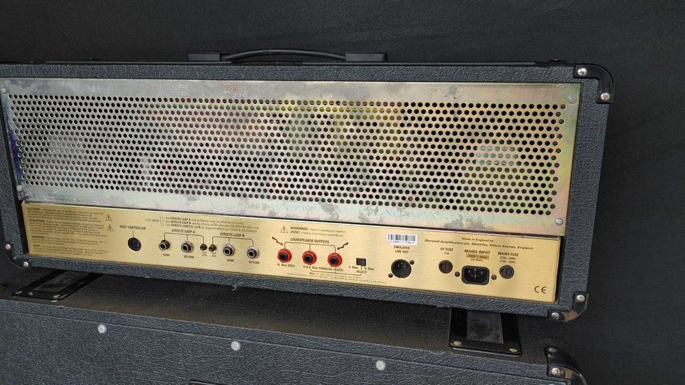 Cabeçote Marshall JCM 2000 Triple Super Lead TSL100