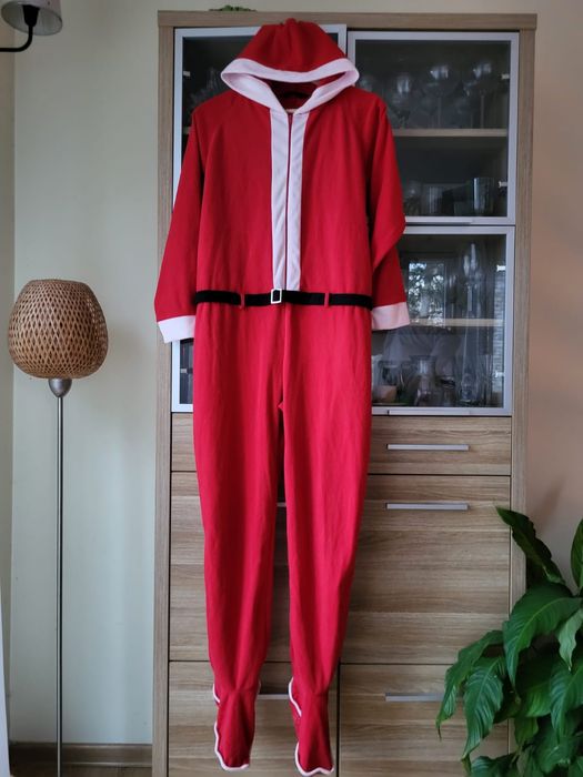 Piżama kombinezon św. Mikołaj