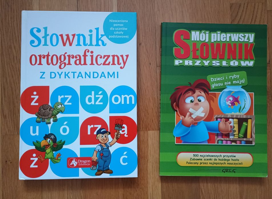 Słownik ortograficzny z dyktandani, Słownik przysłów dla dzieci