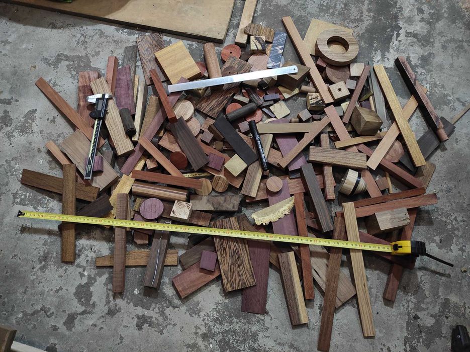 Экзотическая древесина Венге Палисандр Амарант Ипе Эбен на поделки: 325 ...