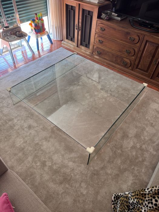 Mesa centro vidro