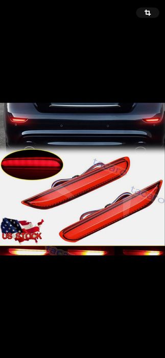 Габариты заднего бампера LED Nissan