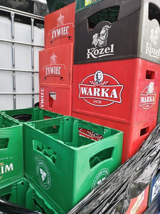 Skrzynka skrzynki na piwo