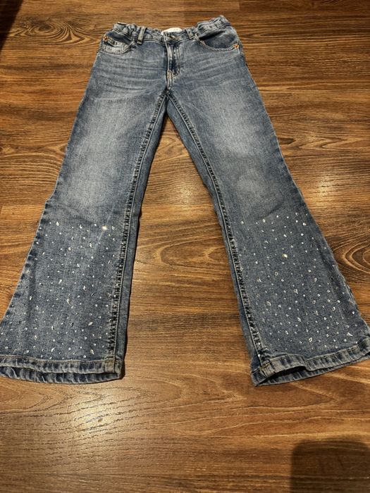 Jeansy Zara - rozm 134, stan idealny!