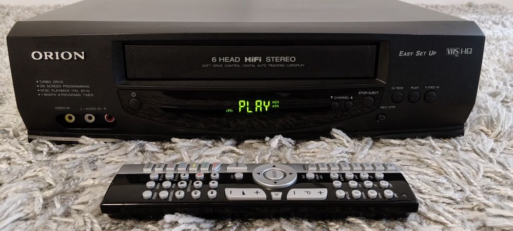 Magnetowid Video Wideo VHS ORION VH-2905 HI-FI Stereo pilot 6
