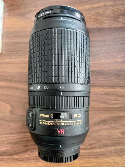 nikon 70 300 vr - купити фототехніку, відеотехніку - Ціна на