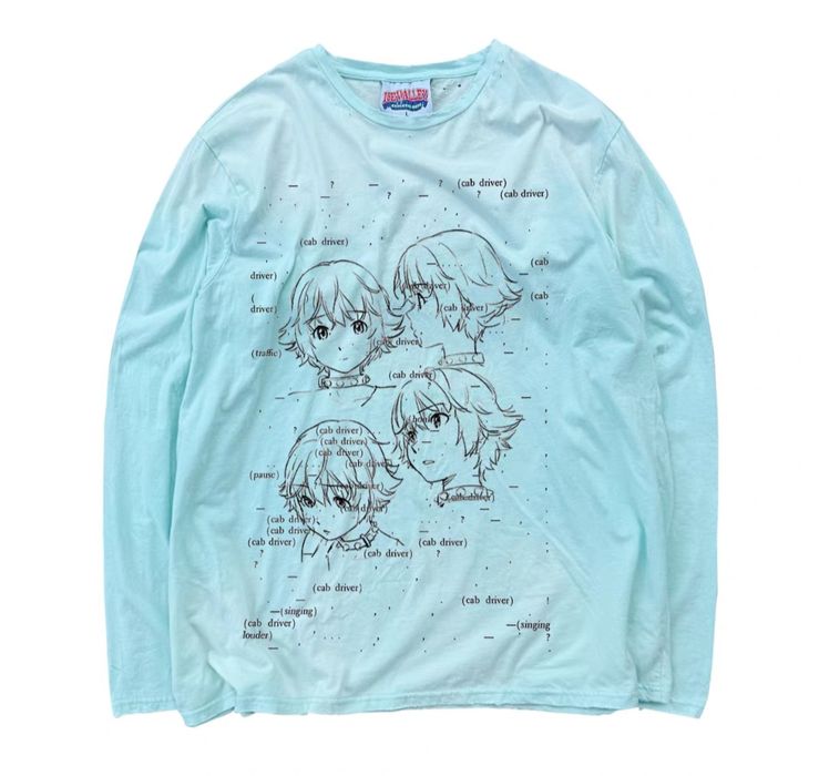 Y2k opium distress longsleeve