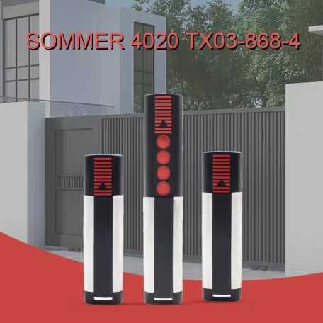Controlo Remoto Sommer 868MHz 4020 TX03-868-4