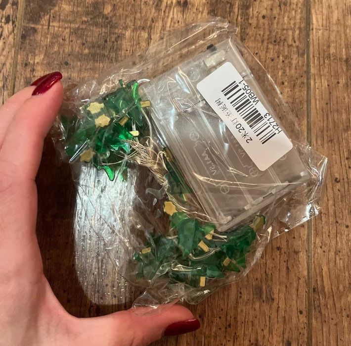 Świąteczna girlanda żarówkowa LED. 2 mb. 50 lampek.