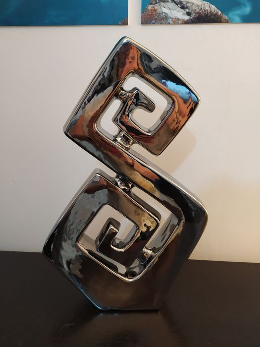 Peças decoração prata