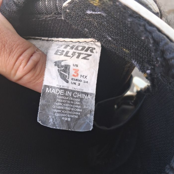 Buty 34 cross enduro dziecięce Thor fox forma sidi alpinestars