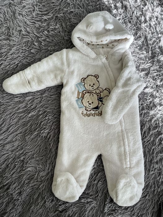 Теплий дитячий комбінезон