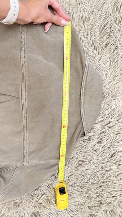 Джинсова куртка S-М, кольору хакі, H&M