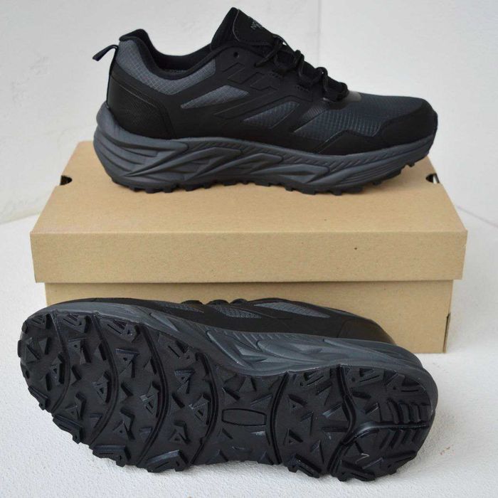 Кросівки The North Face Goretex Black Gray чорні з сірим, термо 41- 46