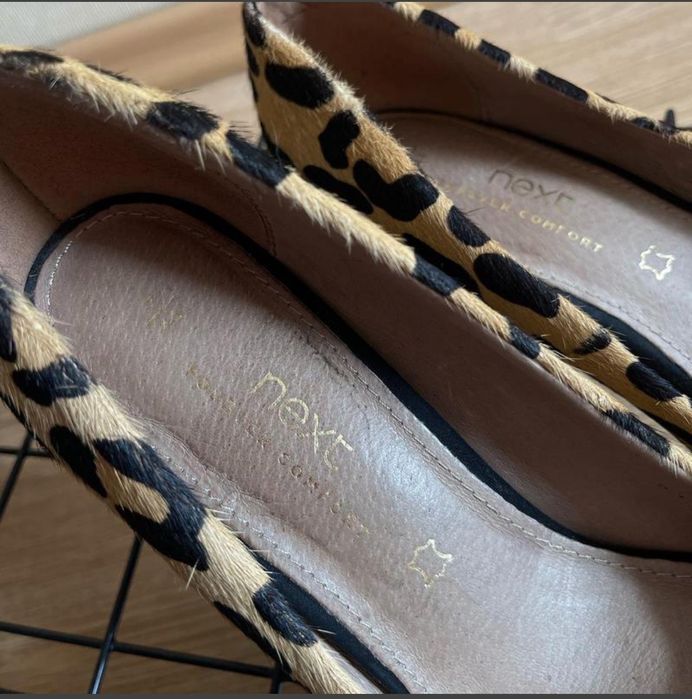 туфлі 41р. лопардові