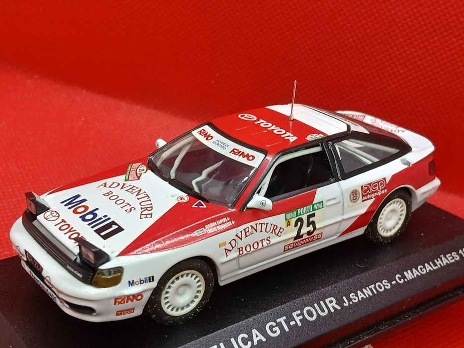Miniatura 1/43 Toyota Celica Gt Four Joaquim Santos  Rally  de Portugal
