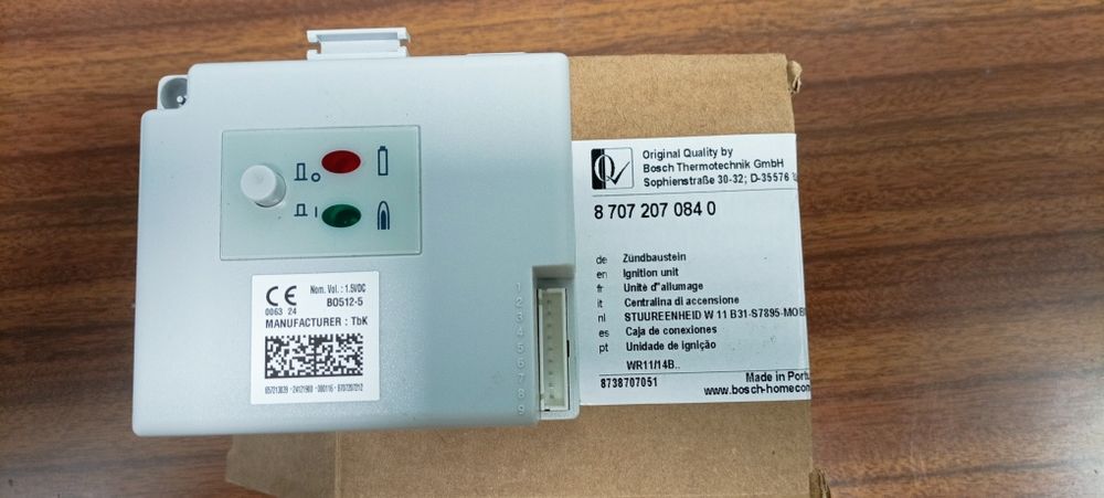 Unidade de comando Esquentador Vulcano