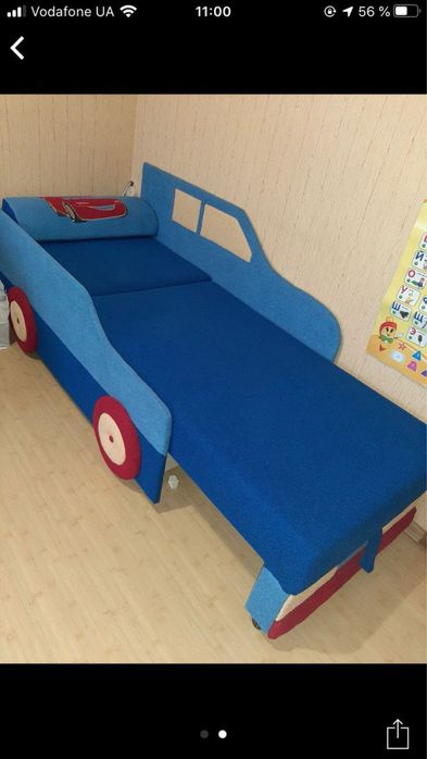 Кровать машина