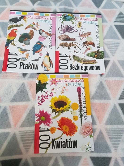 Encyklopedia na ścieżkach wiedzy 100 bezkręgowców, kwiatów, ptaków