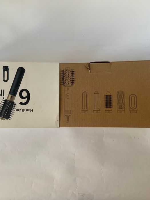 фен-стайлер для укладки волос с 6 разными насадками Hot Air Styler 1000W догляд перукар волосся