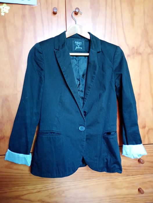 Blazer Cintado Preto