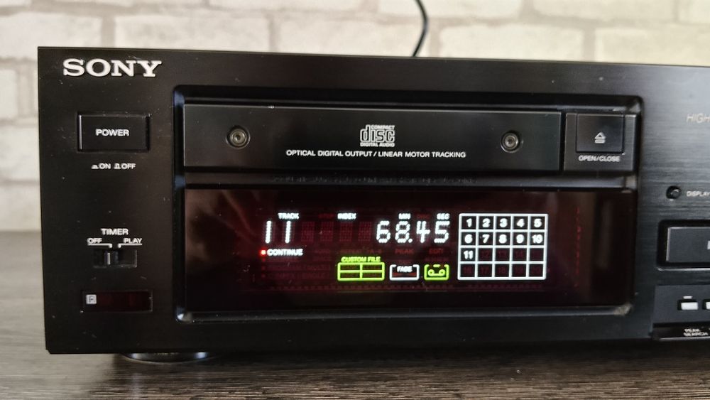 SONY CDP-X55ES Compact Disc Player 1989-91