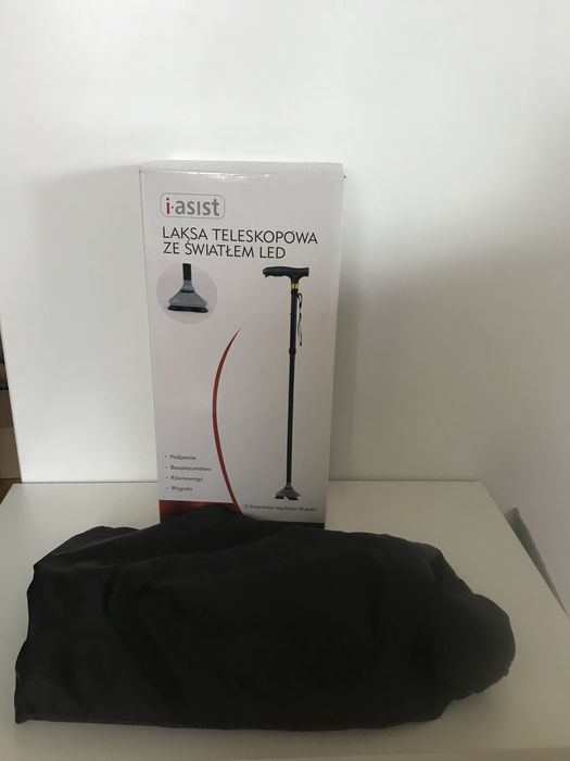 Laska teleskopowa z etui