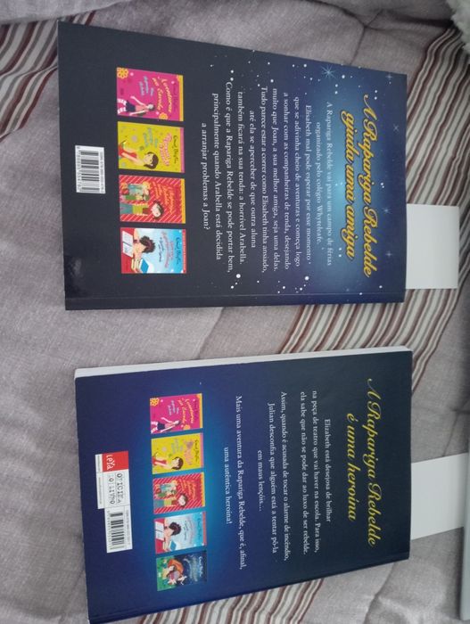 Coleção de livros a rapariga rebelde