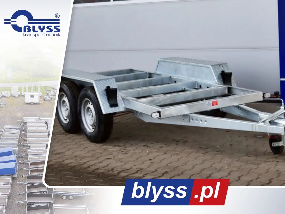 Blyss Agre Nowa Przyczepa Pod Agregat, Hamowana, Platforma, Rama