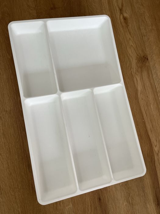 Tabuleiro talheres branco
