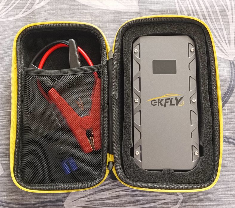 Powerbank rozruchowy Jump Starter do samochodu 74Wh Zestaw