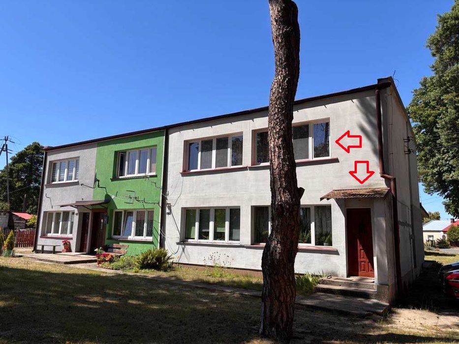 Mieszkanie + dwa garaże, komórka, ogródek