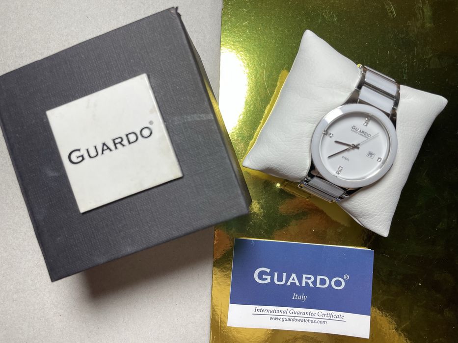 Керамічний годинник Guardo