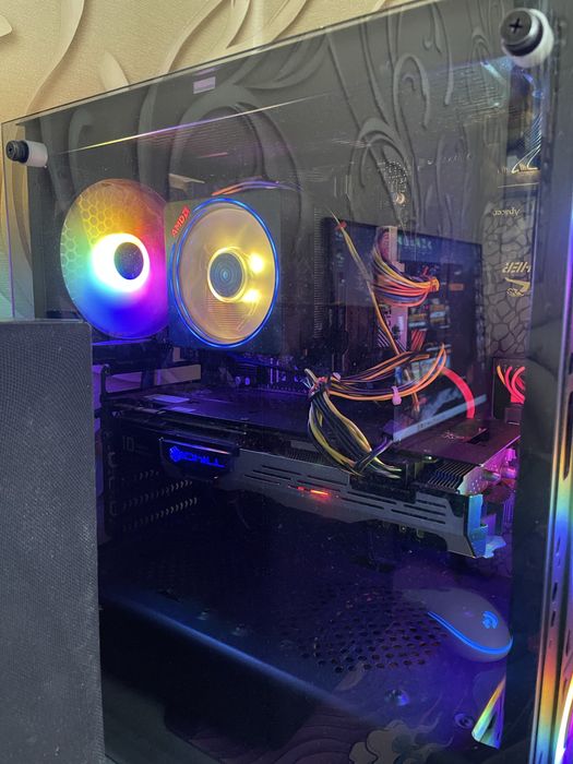 Игровой ПК Ryzen 7 2700х/ GTX 1080 / 16ГБ / SSD 240ГБ
