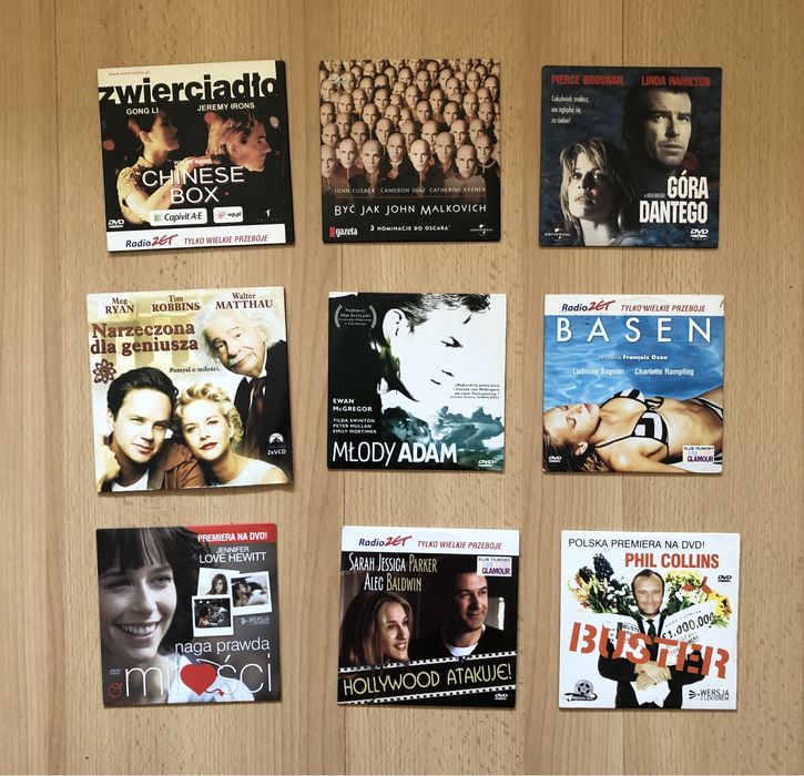 Filmy DVD film płyty