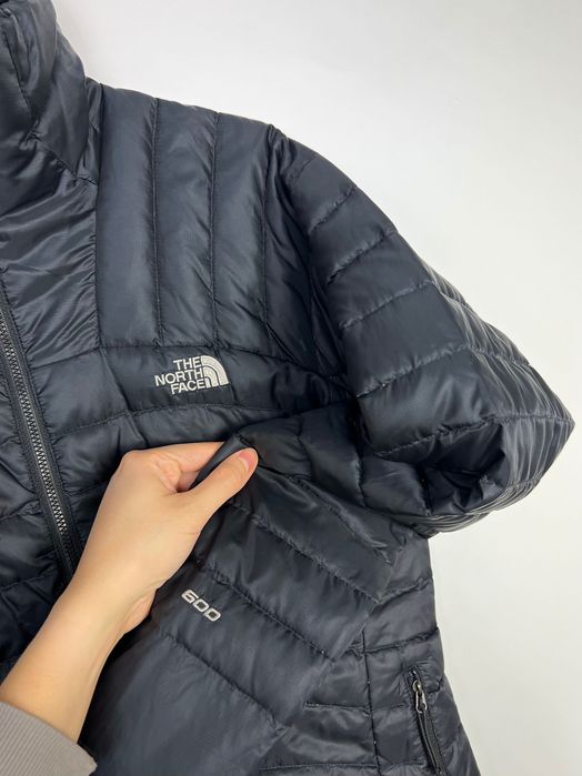 Puffer Jacket The North Face 600 Black Women Puchowa Kurtka Damska