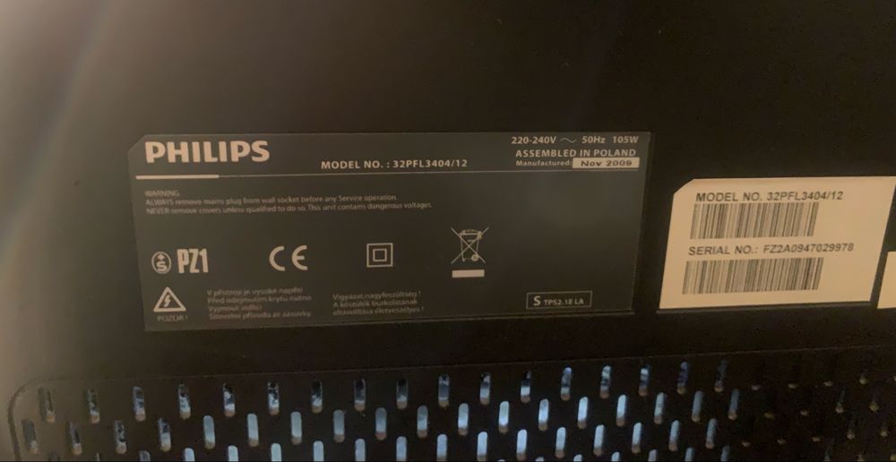 Telewizor 32 cale Philips 32PFL3404/12