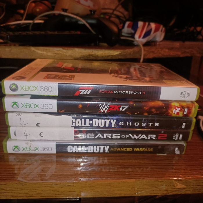 Jogos Xbox 360 cada 2.5€