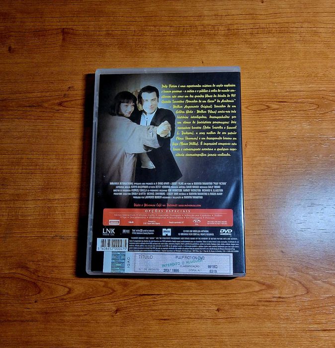 PULP FICTION (Quentin Tarantino) John Travolta/Uma Thurman/Samuel L Ja