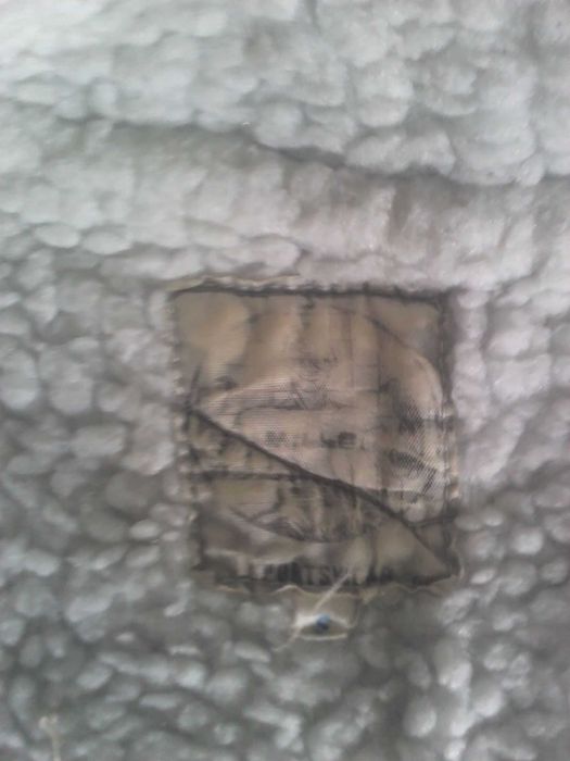 Jaqueta de ganga azul sherpa, VINTAGE!