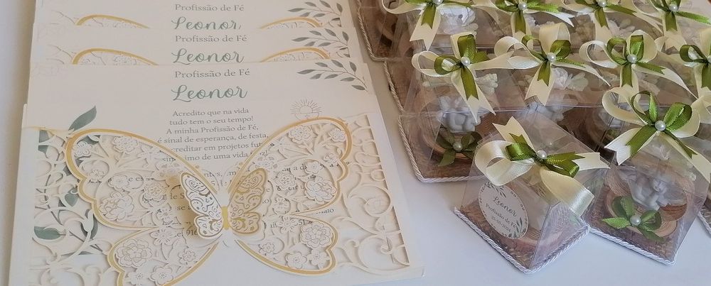 Pack de 12 convites fins de stock