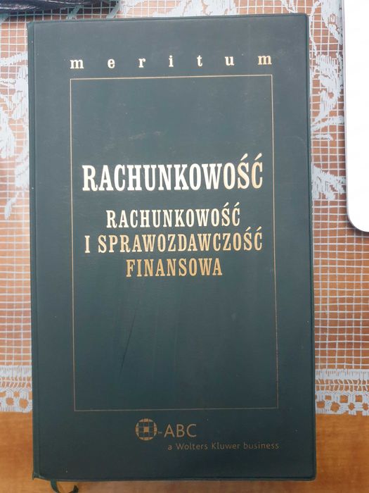 Książka Rachunkowość Sprawozdawczość Finansowa 2012 Meritum na Studia
